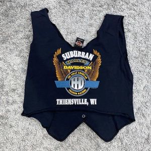 Vintage Harley Davidson Vest
